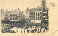 Mons :  Doudou en 1902 trs anime.